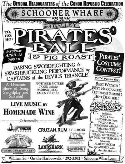 PIRATES BALL AND PIG ROAST