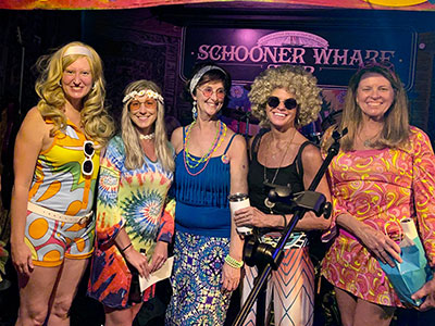 Wharfstock 2022 at Schooner Wharf Bar Annual 60�s Costume Contest & Party