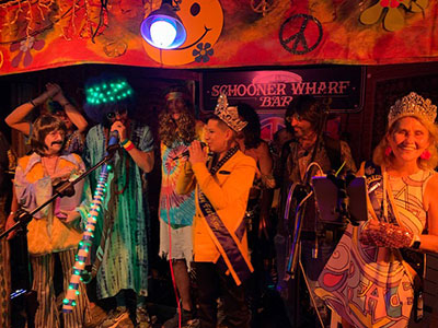 Wharfstock 2022 at Schooner Wharf Bar Annual 60�s Costume Contest & Party