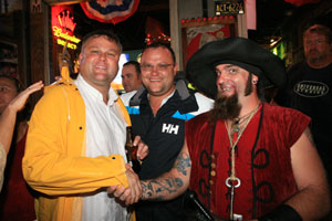 Morgan &Ben McPherson, Quartermaster Nigel of the Bone Island Buccaneers, Captain Lenn