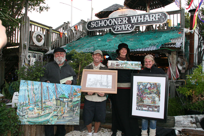 Key West Schooner America Tall Clipper Ship Western Union Florida Keys Key  West – Hand Signed Archival Watercolor Print Wall Art Brenda Ann – Schooner  Chandlery