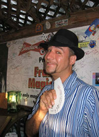 Schooner Wharf's Magician, Magic Frank, a night filled with magic