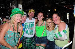 Schooner Wharf St Patricks Day