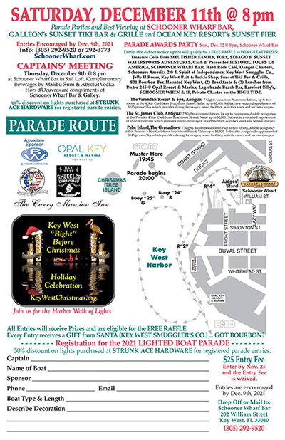 Schooner Wharf Lighted Boat Parade