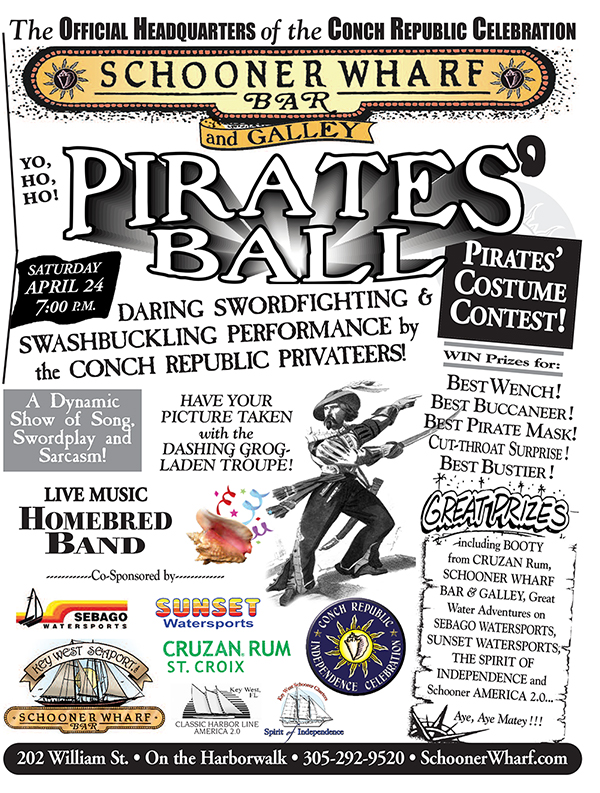 Schooner Wharf Bar Pirates Ball
