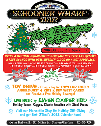 Tree Trimming at Schooner Wharf Bar