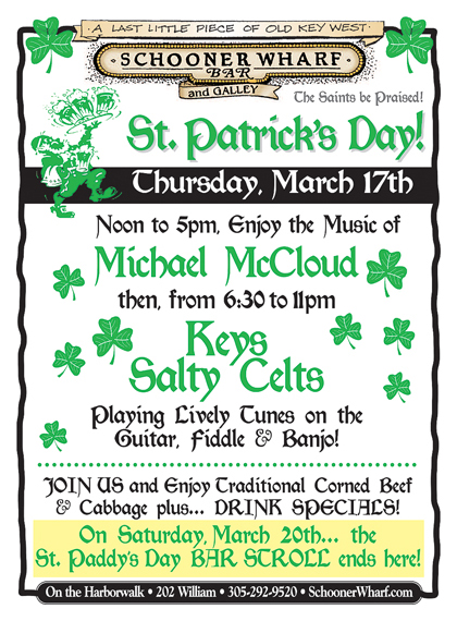Schooner Wharf St Patrick's Day Celebrations