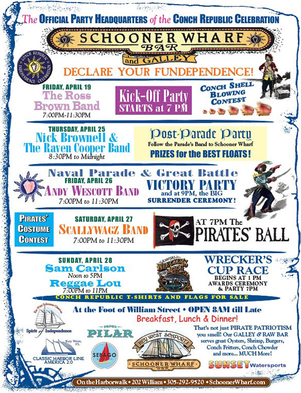 conch republic independence day celebration 2025