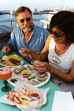 The food here is really good at Key West's Schooner Wharf
