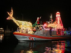 Schooner Wharf Bar Lighted Boat Parade 2018