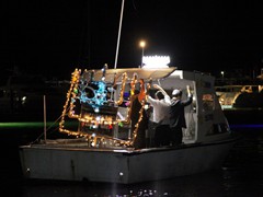 Schooner Wharf Bar Lighted Boat Parade 2018