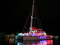 Schooner Wharf Bar Lighted Boat Parade 2018